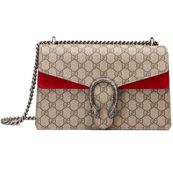 GUCCI DIONYSUS GG MEDIUM SHOULDER BAG 400249  (28*17*9cm)